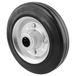 WAGNER 04916001 Stuurwiel/oplegwiel, diameter 160 mm, stalen velg verzinkt, massief rubber, draagkracht 160 kg