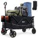 Solidchoice - Chariot de camping pliable avec freins