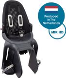 Widek B.V. Qibbel Air Fietsstoeltje Achter MIK-HD bevestiging - Fietszitje - Granite Grey