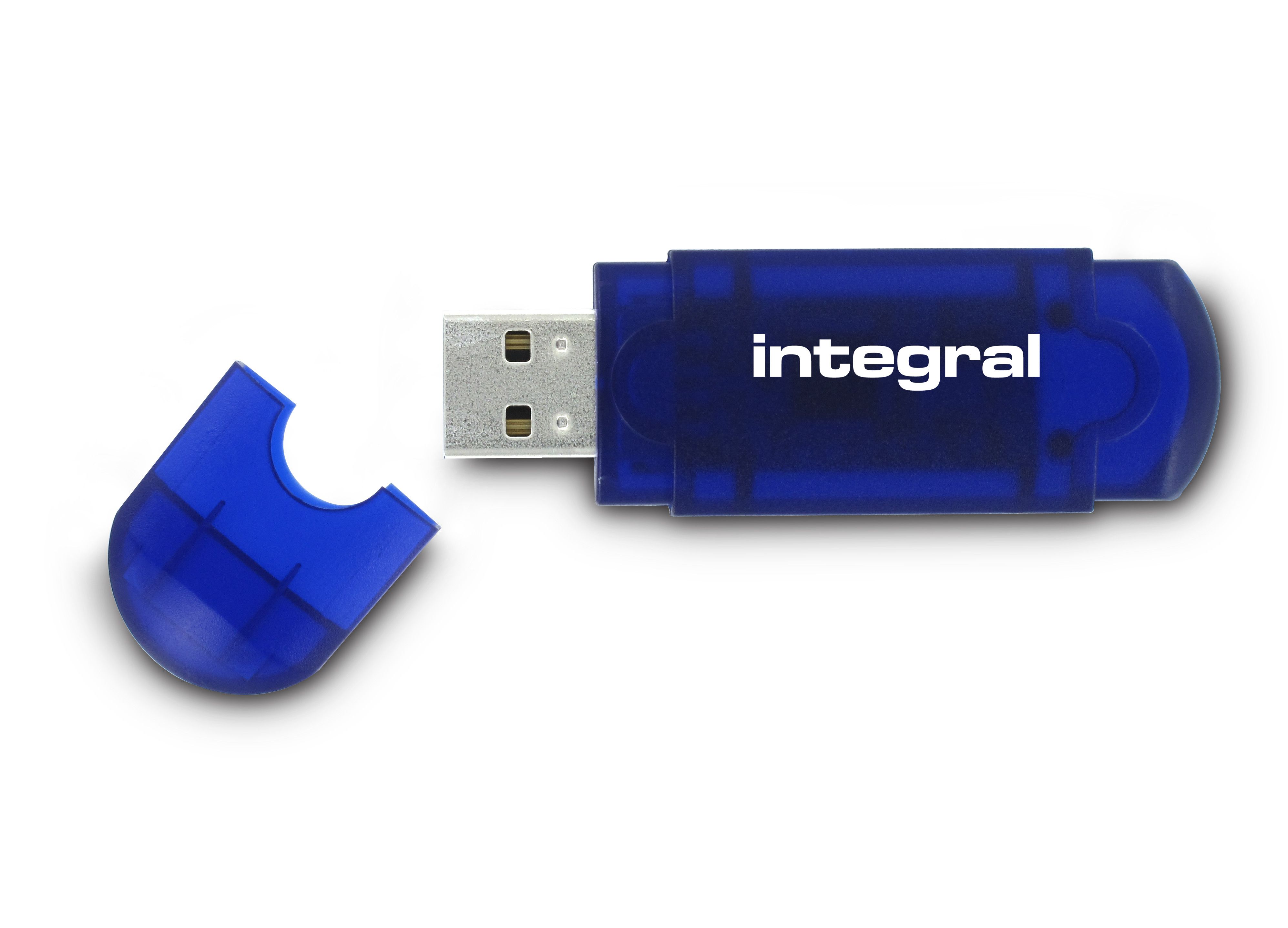 Integral EVO 32GB USB 2.0 Flash Drive - Blue