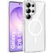Phonillico® Coque pour Samsung Galaxy S26 ULTRA - Silicone Transparent avec Cercle magnétique intégré