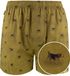 Pockies heren wijde boxershort beagle groen