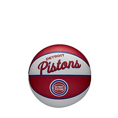 Wilson NBA Team Retro Basketbal Mini Detroit Zuigers