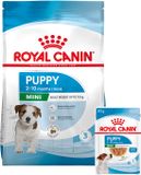 Royal Canin Mini Puppy Combi Bundel - 8 kg + 12 x 85 g
