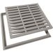 Nicoll – Grille de voirie 40x40 en PVC traité anti-UV – Résistance 1,5 tonne par roue – Pour évacuations d'eaux pluviales