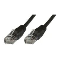 MicroConnect V-UTP6005SVP - Netwerkkabel - 0,5 m - Zwart