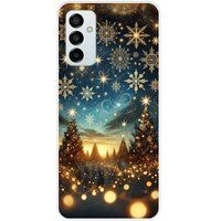 Samsung Galaxy M23 magie de noel bedrukt siliconen hoesje