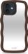 Holdit Wavy Case Chocolate Mirror voor Apple iPhone 12 (Pro)