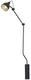 Homemania HOMAX_4704 wandlamp, Carinae, metaal, zwart 100 x 14 x 125 cm