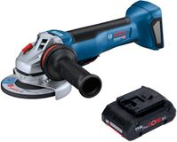 Bosch Professional Bosch GWS 18V-10 P Professional accu-haakse slijper 18 V 125 mm borstelloos + 1x ProCORE-accu 4,0 Ah - zonder oplader