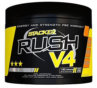 Stacker 2 Rush V4 - 30 Servings Lemon Lime
