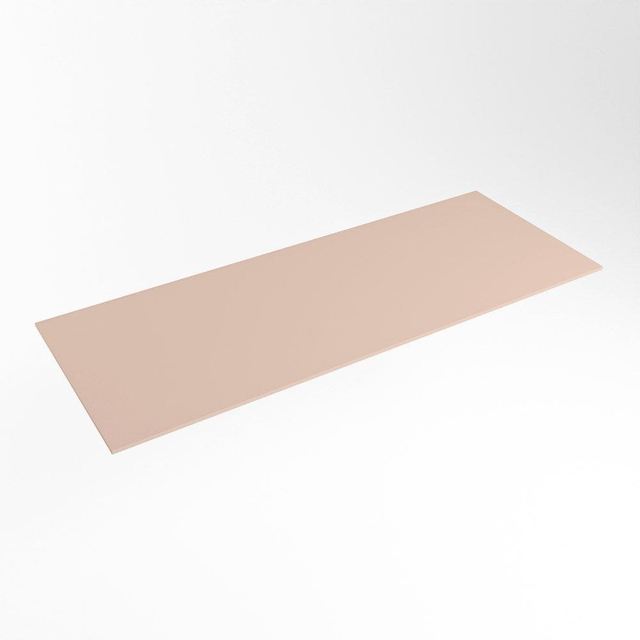 Mondiaz Mondiaz TOP 46 Topblad - 120x46x0.9cm - geschikt voor afdekplaat - Solid surface - Rosee XIM49870Rosee