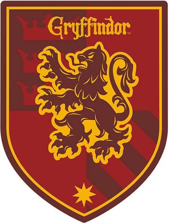 Sihir Dükkani Harry Potter Aanmelden Griffoendor Tafel Rood Hout