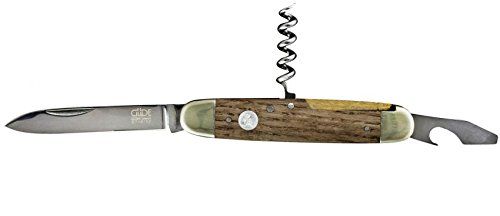GÜDE Solingen - Zakmes gesmeed, 7 cm, vaten eikenhout, ALPHA VAT EIKEN, dubbele bolster, Handgemaakt Duitsland