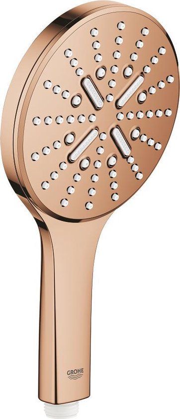 GROHE Rainshower SmartActive 130 Handdouche - 13 cm - 3 straalsoorten - warm sunset