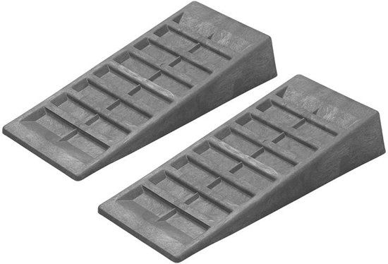 Set oprijblokken - grijs - 90 mm hoog