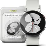 Ringke Screen Protector Geschikt voor Samsung Galaxy Watch 4 40MM - ID Glass - 4-Pack