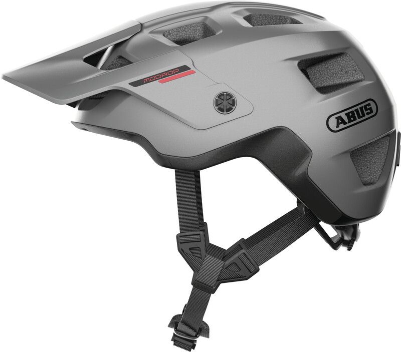 Abus MoDrop Helm, zilver