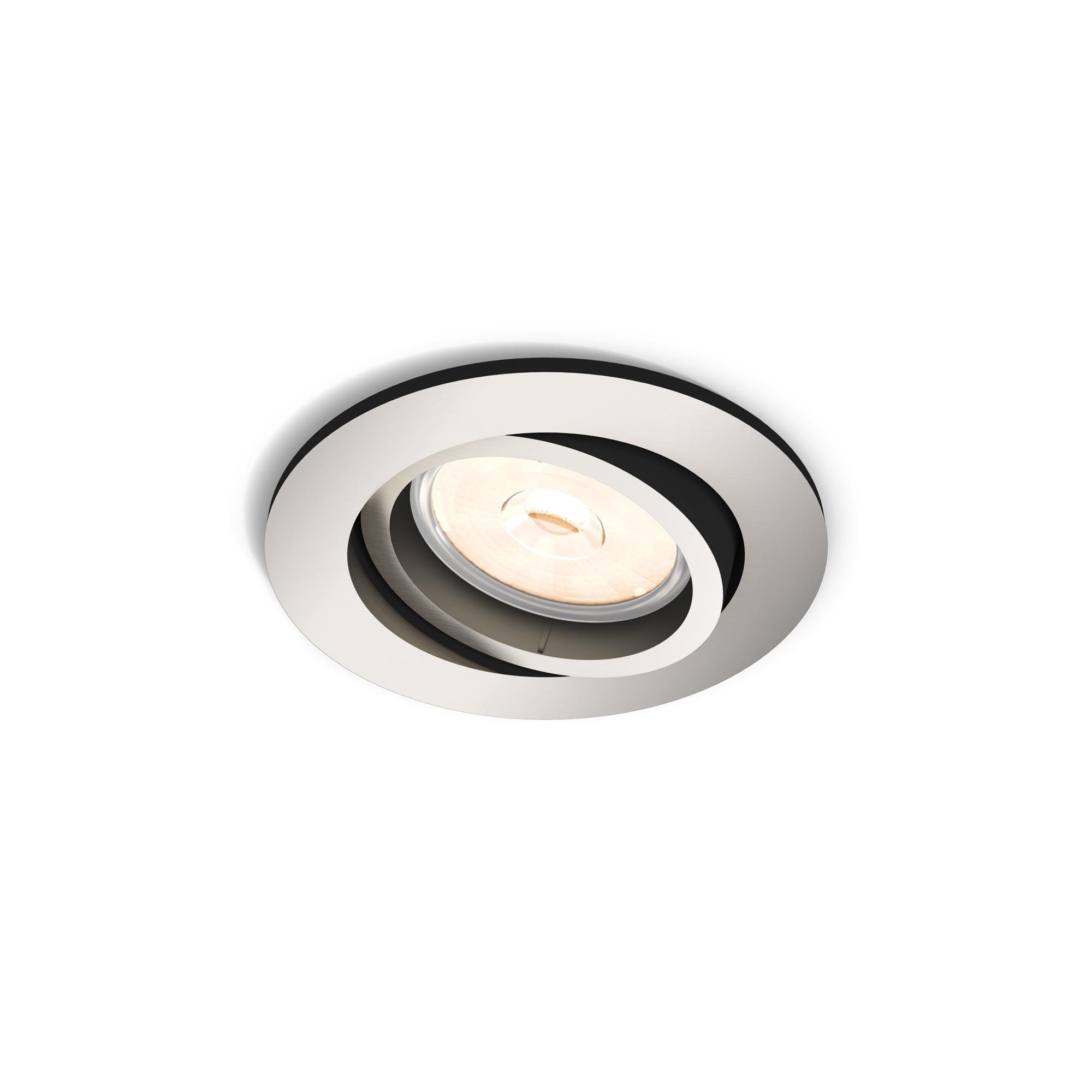 Philips myLiving Donegal - LED Recessed Spot - Chrome - Round