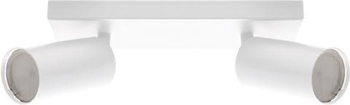 Strühm MANAM Opbouwspot - 2x GU10 - 2 Lichtpunten - Draaibaar - Wit
