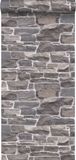 Esta Home behang stenen muur blauw en grijs - 138519 - 53 cm x 10,05 m