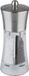 Molen peper en zout Inox avec revêtement intérieur acrylique et mécanisme de broyage céramique, 75 cm de large, 185 cm de haut