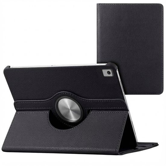 imoshion Tablet Hoes - Geschikt voor Apple iPad 9/8/7 10.2 inch (9e generatie 2021 / 8e generatie 2020 / 7e generatie 2019) - 360° Draaibare Bookcase - Zwart