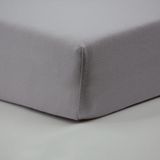 BabyCalin Hoeslaken 60 x 120 x 15 cm grijs Oeko-Tex-gecertificeerd