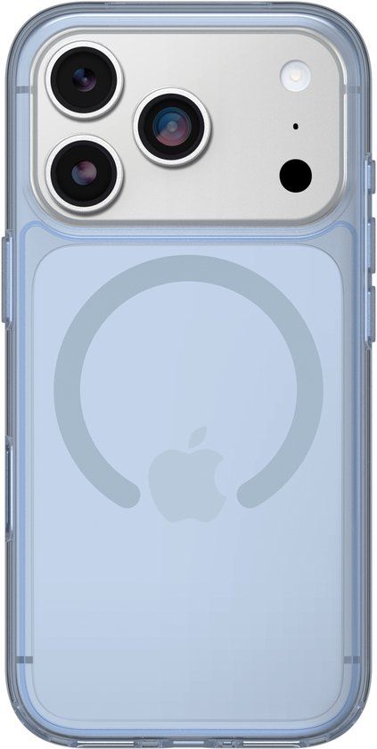 OtterBox Symmetry Clear MagSafe - Geschikt voor iPhone 17 Pro - Blauw