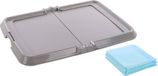 Flamingo Trainingsmat Houder Puppy – Antislip Houder voor Puppy Training Pads Pady – Trainingsmat Houder voor Puppy Trainer – Inclusief 5 Matten – 90x60 cm