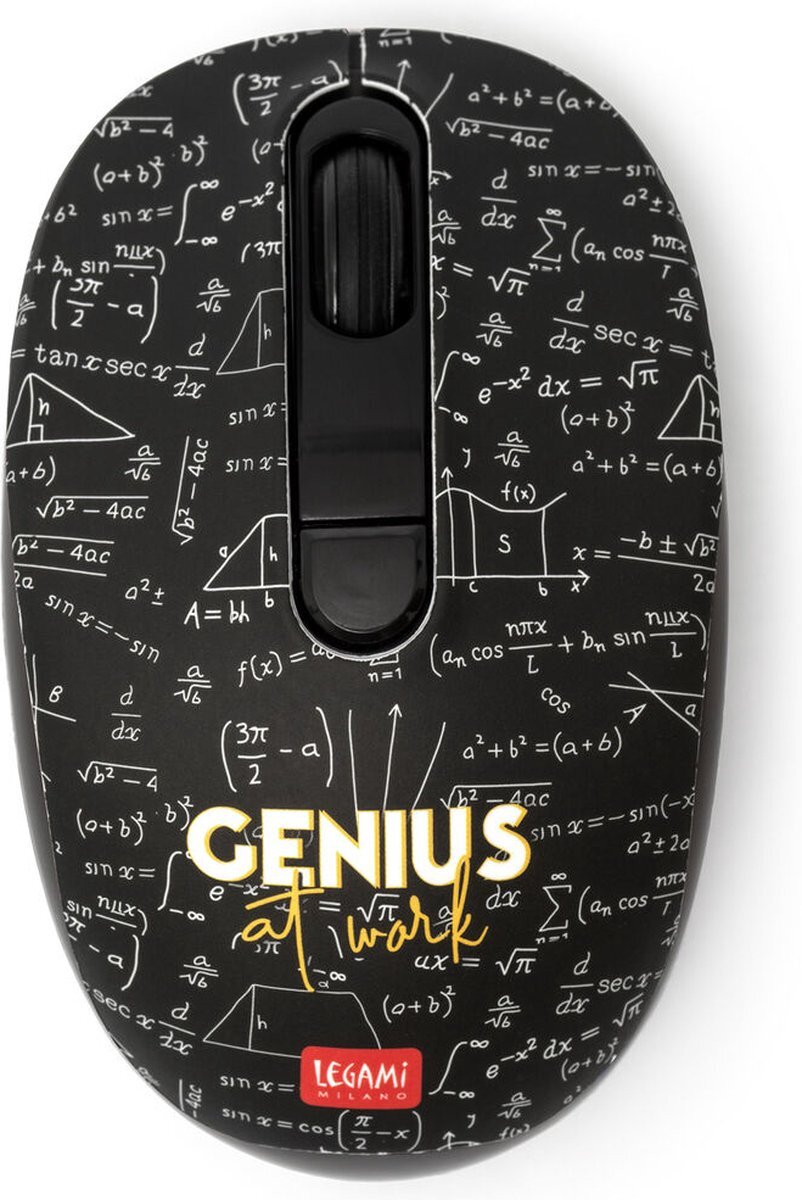 LEGAMI Wireless mouse Genius math optisch 2.4GHz 3 snelheden 800 1200 1600DPI