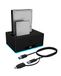 ICY BOX IB-127CL-U3 Station d'accueil USB 3.0 Double Baie SATA HDD/SSD avec RVB et fonction de clonage hors ligne