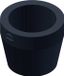 REED Electronics pièce de réglage conique D.I. 44,5 mm avec vis de réglage incluse