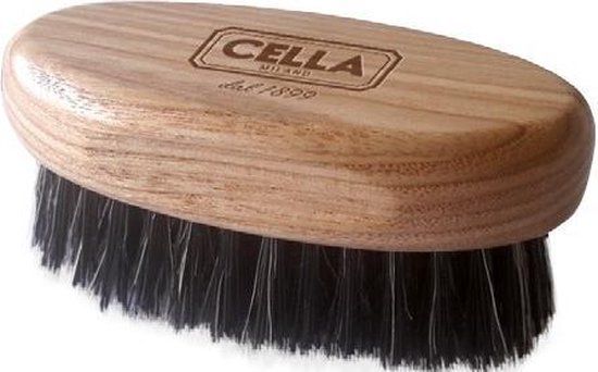 Cella Milano Baardborstel - Nylonhaar - maat M - Zwart - 1 stuk(s)