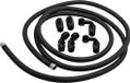 Icecat 12FT tuyau d'huile avec raccords AN10, conduite de carburant, connecteur de tuyau, noir