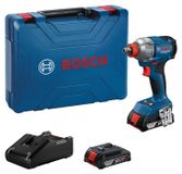 Bosch Professional 18V System accudraaislagmoeraanzetter GDX 18V-285 (incl. 2 x GBA 18V 2.0Ah-accu's, oplader GAL 18V-20, koffer)