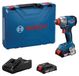 Bosch Professional 18V System accudraaislagmoeraanzetter GDX 18V-285 (incl. 2 x GBA 18V 2.0Ah-accu's, oplader GAL 18V-20, koffer)