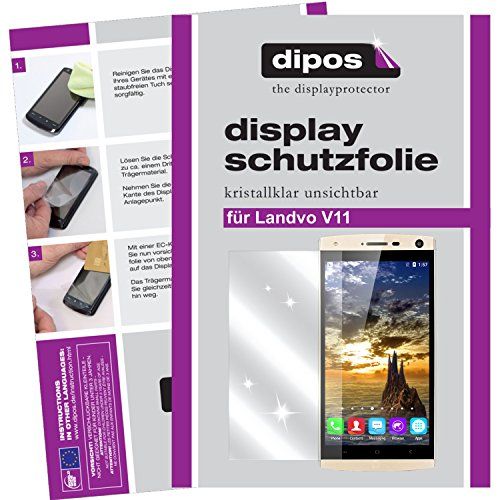dipos I 6X beschermfolie helder compatibel met Landvo V11 folie displaybeschermfolie