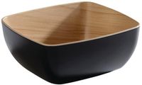 APS Gastronormbak - GN Bak - Melamine - Zwart - 17,6 x 16,2 cm - Vaatwasserbestendig