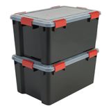 IRIScan Air Tight Box boîte de rangement - 50 litres - transparent