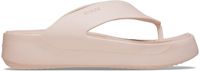 Crocs Getaway Platform Flip Teenslippers Dames Lichtroze