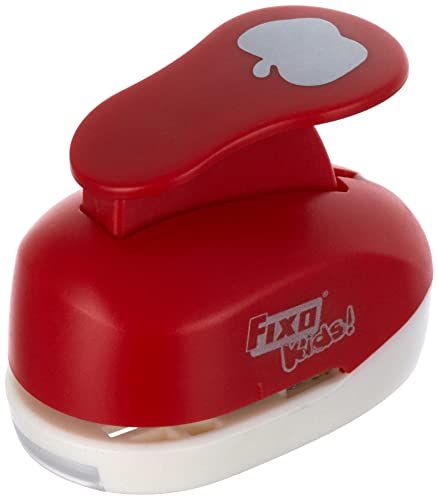 Fixo Punch met vormen Appel Medium Rood
