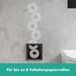 Hansgrohe XtraStoris Original - Ingebouwde toiletpapierdispenser, mat zwart 56058670