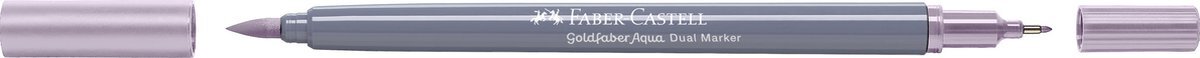 Faber-Castell - Duo aquarelmarker Goldfaber - hyacinth 282 - brush / 0,4mm - FC-164682