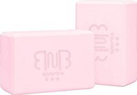 BNB SPORTS 2 stuks premium yogablokken, stabiele sportmat, antislip, geschikt voor Pilates, elastisch, voor bodybuilden en fitness, roze