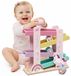 Voiture en bois avec rampe, jouets pour tout-petits, avec 4 roues