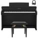 Yamaha Clavinova CLP 845 Digital Piano Package Satin Black