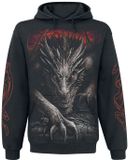 Spiral Majestic Draco Heren Trui met capuchon - zwart - XXL