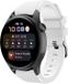 Strap-it Bracelet de montre connectée en silicone - Blanc - Convient pour Huawei Watch 3 / 3 Pro
