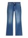 Tommy Jeans Jean 'Mid Rise Bootcut' bleu denim